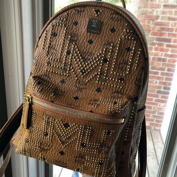Mcm stud backpack - Picture 5 of 7
